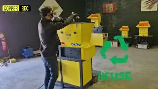 PRE-SHREDDER CR-Z BY COPPER-REC // D&Eacute;CHIQUETEUR PRE-BROYEUR CR-Z PAR COPPER-REC