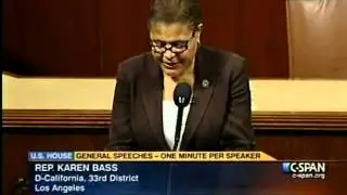 Rep. Karen Bass Recognizes National Physician Assistant Week