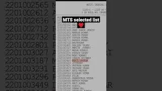 my ssc mts 2021 result 🥶 for dv👀😳