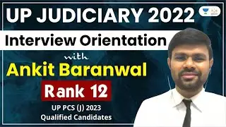 UP Judiciary 2022 | Mock Interview | Rank 12 | Ankit Baranwal | Linking Laws