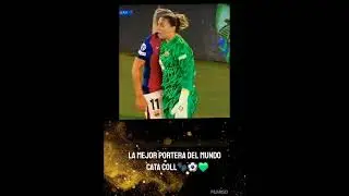 Paradas y jugadas de Cata Coll 2024/2025