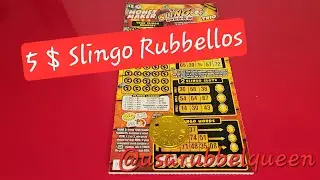 Darf ich vorstellen: Das 5 $ Slingo (Bingo) Rubbellos aus Washington State 🇺🇸 #rubbellose #deutsch