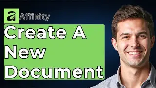 How To Create A New Document In Affinity 3 [2026 Guide]