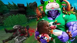 ALISTAR TOP vs AMBESSA! NADIE SE CREE LO QUE ESTA PASANDO! BEST COW LOL