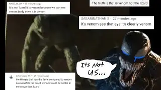 Ha It Was The Lizard Suck It Venom Fanboys!!!