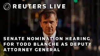 LIVE: Senate nomination hearing for Blanche as deputy attorney general