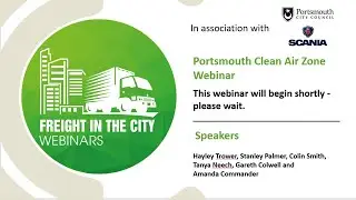 Portsmouth Clean Air Zone Webinar