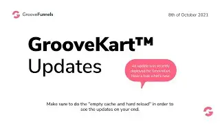 Обновления GrooveKart за сентябрь/октябрь 2021 г.