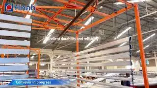 powder coating line-Alumium Profile Project