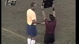 Brasil 1 x 2 Haiti - 2004 - Amistoso UNICEF - Orange Bowl Miami