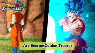 DRAGON BALL SPARKING ZERO STORY MODE GOKU : ARC BEERUS/GOLDEN FREEZER GAMEPLAY FR