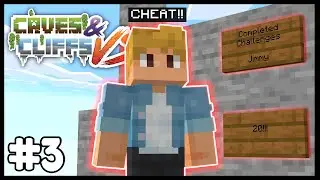 I PROMISE I DIDN'T CHEAT.. | Minecraft Caves & Cliffs VS | #3