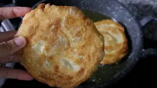 Easy Homemade Flatbread - Soft Inside, Crispy Outside