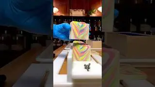 Best silicone mold for cold process soap from Winston and Walter #jabon #artisansoap #soap #shorts