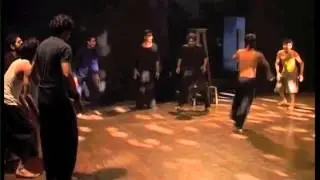 Actor chorus text: performing by Kumaradas T N at NSD