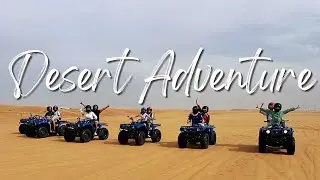 Dubai life | amazing desert day trip: Red Dunes ATV, sand surf, camel ride, shisha and performance