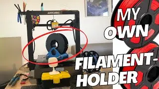 Mein eigener Filamenthalter(selbst designed) (ft.@Kev-2.0 )