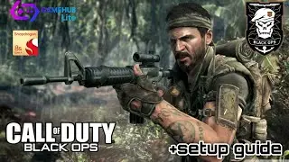 CALL OF DUTY BLACK OPS🔥 BEST SETTINGS GAMEHUB LITE ANTUTU V5.1.0 | TEST ON POCO F7🔥