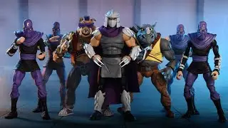 Teenage Mutant Ninja Turtles Cartoon Series NECA TMNT Ultimate Shredder