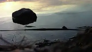 Tramonto dalla riva del Trasimeno - 