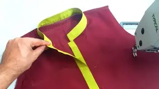 জামার কলার লাগানোর নিয়ম / collar placket