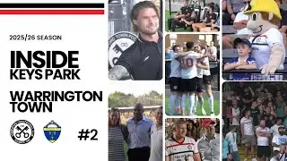 Inside Keys Park | Warrington Town | BTS and AV of our first home victory of our league campaign 