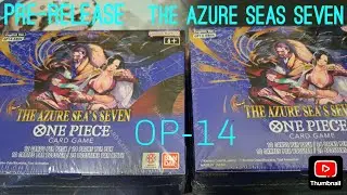 One Piece Pre-release OP-14 The Azure Sea's Seven January 2026