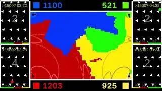 Marble Territory Battle 4 - AMAZING Back and Forth