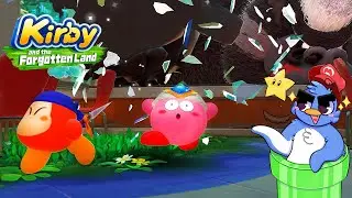 Beat Down Brawl at the Mall! - Kirby and the Forgotten Land / Part 1
