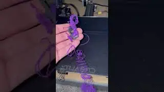 Неудачная 3D-печать (потеря адгезии к печатной платформе)