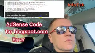AdSense code cannot be added to yourBlogspot fix