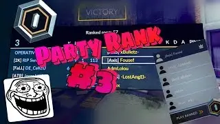 Critical Ops - Party Rank with Lex and Axis! (Ranked #3)