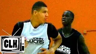 Thon Maker vs Raekwon Long - 7 Footers Go Head to Head at John Lucas Midwest Invitational