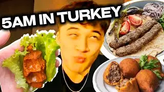 5AM Turkish Food Hits Different 🇹🇷 (Day 2 in Turkey)