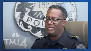 Milwaukee police chief speaks to TMJ4 after deadly shooting of officer