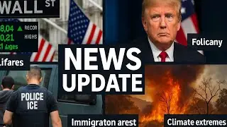 America Today: Record Markets, Immigration Raids, Global Tensions & Extreme Weather | USA Fresh News