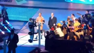 Curtis Axel and Paul Heyman Entrance