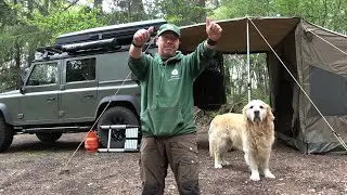Solo Camping in my 4x4