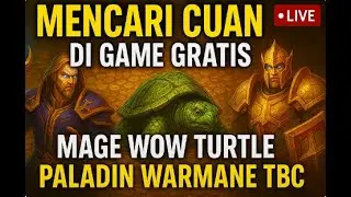 🔴FARM Gold Paladin BlackMorras TBC WARMANE & Mage DireMaul WOW Turtle #privateserverwow
