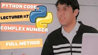 Data Type programming in python complex numbers #pythonprogramming #education #coding #programming