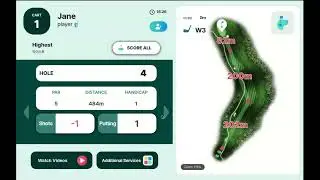 AI Caddie FieldBOOK &ndash; General Course Guide (On Cart Touch Pad)