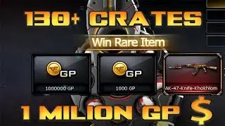 CrossFire NA: 130 crates Unboxing | AK 47-Khokhloma+ 1.000.000GP |
