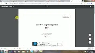 Download ignou assignment 2018-2019