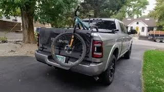 Ram 2500 Mountain Bike Tailgate Pad Test