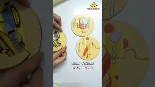 Transport Jigsaw Puzzle for Kids 🚗|Fun LearningToytoBoost Brain & Motor Skills #shorts #jigsawpuzzle