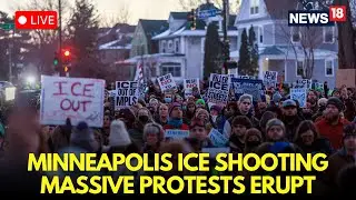 LIVE: Protests Erupt As Ice Agent Kills Woman During Minneapolis Immigration Raid | N18G