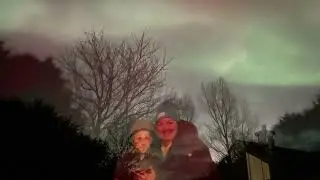 Northern lights appear over Curracloe, Co. Wexford. 19th January 2026 #northernlights 