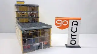 Custom LEGO Car Dealership  Review