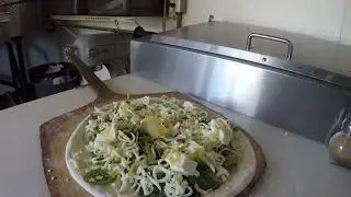 Back to the regular schedule programming. Wood fired white pizza.