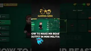 Mr beast outfit in Mini Militia. #mrbeast #gaminggeek #minecraft #gameplay